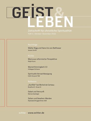 cover image of Geist & Leben 4/2022